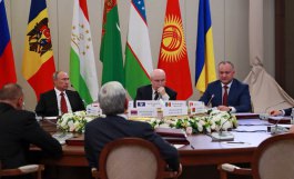 Президент Молдовы принял участие в заседании Совета глав государств СНГ   