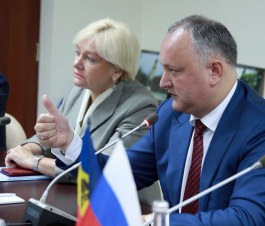 Igor Dodon a avut o întrevedere cu reprezentanţii diasporei moldoveneşti din oraşul Soci și din regiunea Krasnodar