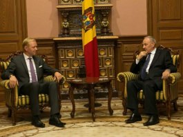 Президент Николае Тимофти встретился с директором Восточного комитета германской экономики Райнером Линднером