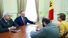 Igor Dodon, președintele țării a avut o întrevedere cu ambasadorul Republicii Federale Germania în Republica Moldova, Julia Monar