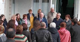 Președintele țării a efectuat o vizită la grădinița din satul Maximovca