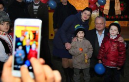 Президент страны посетил детские сады сел Алексэндрень, Григорешть и Биличений Ной