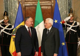 Moldovan head of state meets president of Italy