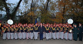Igor Dodon a conferit Orchestrei Prezidențiale a Republicii Moldova titlul onorific  „Colectiv  Artistic  Emerit”