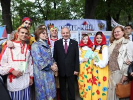 President of the Republic of Moldova Nicolae Timofti participated at the Ethnic Festival