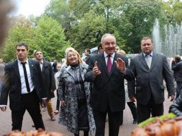 President of the Republic of Moldova Nicolae Timofti participated at the Ethnic Festival