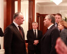 Igor Dodon, președintele țării a avut o întrevedere cu preşedintele Dumei de Stat a Adunării Federale a Federației Ruse, Veaceslav Volodin