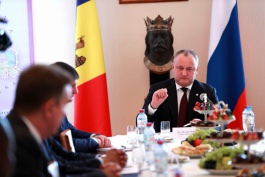 Președintele țării a  avut o întrevedere cu mai mulţi ambasadori acreditaţi în Republica Moldova, cu reşedinţa la Moscova