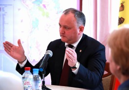 Igor Dodon met with foreign ambassadors in Moscow