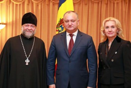 President Igor Dodon met with the one of the most respected clergymen of Belarus, Fedor Povny.