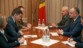 Președintele Igor Dodon a avut o întrevedere cu Directorul Regional Adjunct PNUD pentru Europa şi CSI, Radislav Vrbesky