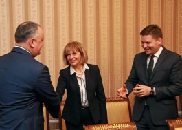 Președintele Igor Dodon a avut o întrevedere cu Directorul Regional Adjunct PNUD pentru Europa şi CSI, Radislav Vrbesky