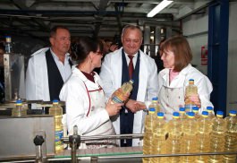 Igor Dodon a vizitat întreprinderea SRL „Danova-Prim”