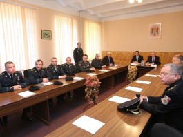 President Nicolae Timofti, Supreme Commander of the Armed Forces, visited the military units of the Ministry of Defence