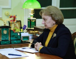Игорь Додон провел встречу с председателем Партии социалистов Республики Молдова Зинаидой Гречаный.