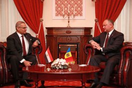 Президент Республики Молдова принял верительные грамоты трех одобренных послов