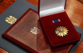 Ambassador of the French Republic received the "Ordinul de Onoare" award from the President of the Republic of Moldova