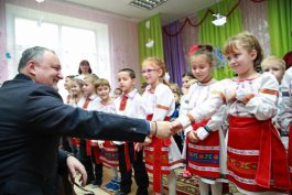 Președintele Igor Dodon a întreprins o vizită de lucru în raionul Șoldănești