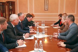 Президент Республики Молдова провел встречу с заместителем генерального секретаря НАТО, госпожой Роуз Гетемюллер