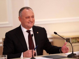 Astăzi, în cadrul unui dialog în format larg cu reprezentanții mass-media, Președintele Republicii Moldova, Igor Dodon a prezentat un raport la un an de mandat prezidențial
