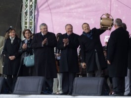 Președintele Nicolae Timofti a participat la manifestațiile dedicate Zilei Naționale a Vinului