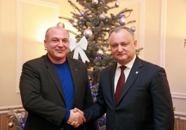 Președintele țării a avut o întrevedere informală cu reprezentanţii societăţii civile din Transnistria