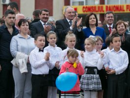 Președintele Nicolae Timofti a participat la manifestațiile dedicate Hramului orașului Florești