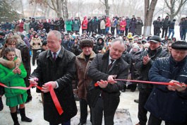 Șeful statului a participat la ceremonia de deschidere a spitalului renovat din satul Călărășeuca