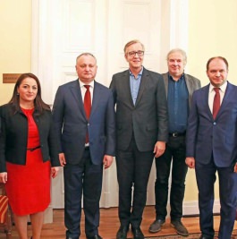 Игорь Додон провел ряд встреч с представителями Федерального канцлера, Министерства иностранных дел, депутатами немецкого Бундестага