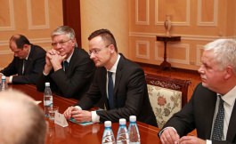Igor Dodon a avut o întrevedere cu ministrul afacerilor externe și comerțului exterior al Ungariei