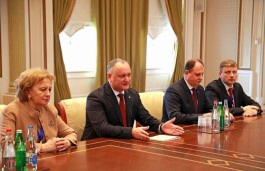 Președintele Republicii Moldova a avut o întrevedere cu Președintele Republicii Azerbaidjan