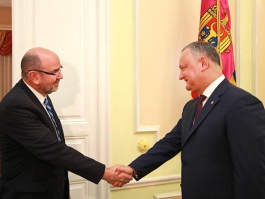 Președintele țării a avut o întrevedere cu Ambasadorul Statului Israel în Republica Moldova