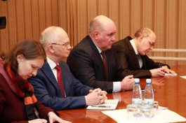 Президент Республики Молдова Игорь Додон встретился с со статс-секретарём МИД РФ, Григорием Карасиным