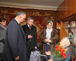 Șeful statului a vizitat orașul Bălți