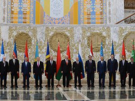 President Nicolae Timofti participated in the Summit of Heads of State of the Commonwealth of Independent States (CIS) held in Minsk, capital city of Belarus