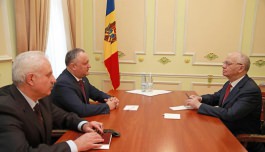 Президент страны провёл встречу с чрезвычайным и полномочным послом Российской Федерации в Республике Молдова