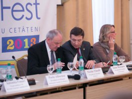President Nicolae Timofti participated in the conference “Civic Fest 2013: Moldova for citizens”