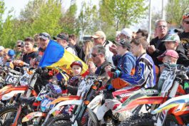 Șeful statului a participat la deschiderea Campionatului Europei Centrale la motociclism și la Campionatul deschis la motocross, în memoria lui Iurii Gagarin  