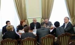 Глава государства встретился с членами Комиссии по СМИ и связям с общественностью Совета гражданского общества при Президенте Республики Молдова