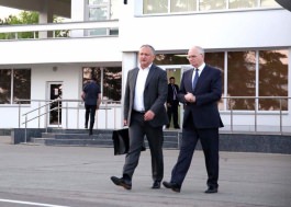 Igor Dodon is on a short working visit to St. Petersburg
