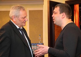Игорь Додон встретился с молдавскими студентами в Санкт-Петербурге 