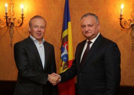 Igor Dodon agreed to hold a Moldovan-Russian economic forum in Chisinau