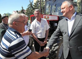 Igor Dodon întreprinde o vizită de lucru în Găgăuzia