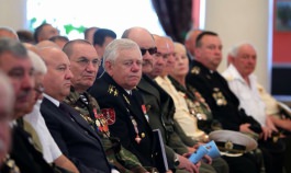 Șeful statului a participat la ședința Consiliului Republican al Uniunii Ofiţerilor din Republica Moldova