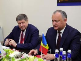 Președintele Republicii Moldova a avut o întrevedere cu guvernatorul regiunii Kursk