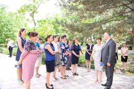 Президент страны посетил детский сад «Stejărel» из села Зориле Оргеевского района