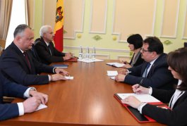 Igor Dodon held a meeting with the heads of the EU and US diplomatic missions in Moldova