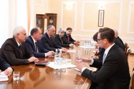 Igor Dodon discussed the domestic political situation in Moldova at a meeting with the delegation of the OSCE Parliamentary Assembly