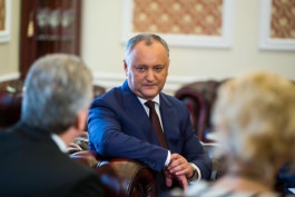 Președintele Republicii Moldova a avut o întrevedere cu Președintele Republicii Macedonia