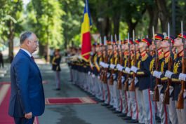 Президент Республики Молдова принял верительные грамоты Чрезвычайного и Полномочного Посла Турецкой Республики в нашей стране